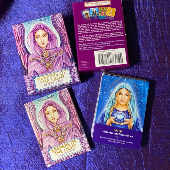 Keepers of the Light Oracle Cards by Kyle Gray - - Picture 2 of 4